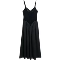 Damen Midikleid mit Korsett aus Samt Superdry