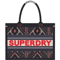 Gebordelde vrouwenhandtas Superdry Luxe