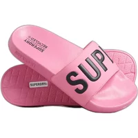 Vegane Pool-Slides für Frauen Superdry Code Core