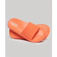 Damen Logo-Pantoletten Superdry Vegan Code