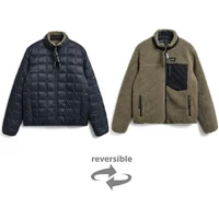 Reversible Puffer Jacket Taion boa Mountain