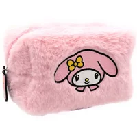 Plush Toiletry Bag Take Care Hello Kitty My Melody