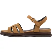 Wedge sandals for women in leather Tamaris
