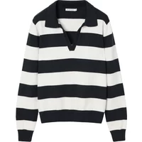 Women's viscose V-neck pull. Tatuum Pola Lenzing Ecovero