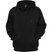 Kapuzenpullover große Größen urban Classic zip Basic