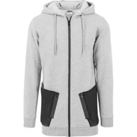 Sudadera con capucha Urban Classic long pead cremallera