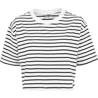 Woman's Urban Classic Striped Oversized T-shirt