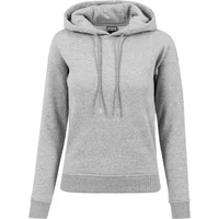 Women's hooded sweatshirt Urban Classic basic côtelés