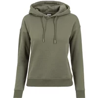 Women's hooded sweatshirt Urban Classic basic côtelés