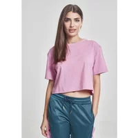 Damen Urban Classic kurzes T-Shirt in Übergröße