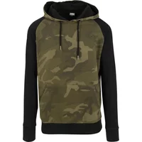 Sudadera con capucha Urban Classic contrat raglan