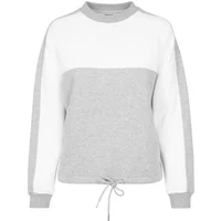Camiseta de mujer Urban Classic Oversized 2-tone Stripe crew
