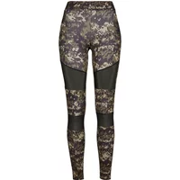 Leggings Damen Urban Classics camo tech mesh