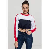 Camiseta de mujer Urban Classic 3-tone Stripe crew