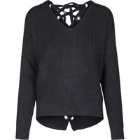 Sweatshirt Damen Urban Klassische zurück schnüren up