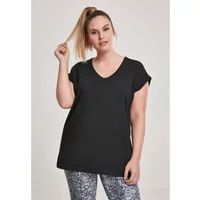Camiseta mujer tamaños grandes Urban Classic round V-Neck extended
