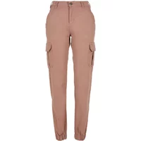 Damen Cargohose Urban Classics high waist