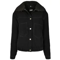 Woman's Urban Classic oversized Corduroy sherpa parka