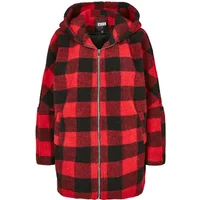 Damenparka Urban Classic hooded check