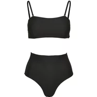 Bikini Damen Urban Classics high waist bandeau