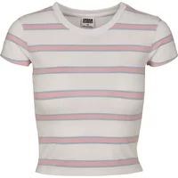 T-Shirt Urban Classics stripe cropped