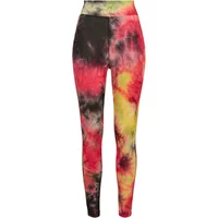 Women's leggings Urban Classics tie dye high waist