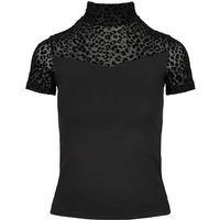 Women's T-shirt Urban Classics flock lace turtleneck