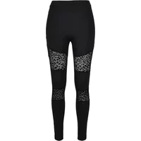 Leggings de mujer Urban Classics flock lace inset