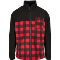 Jacket Urban Classics patterned polar fleece track