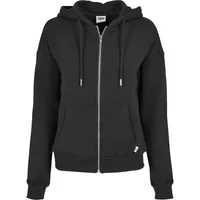Women's hooded sweatshirt Urban Classics organic terry zip