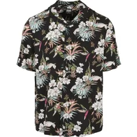 Hemd Urban Classics viscose aop resort