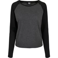 Women's long sleeve T-shirt Urban Classics contrast raglan (GT)