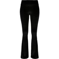 Damen-Leggings mit hoher Taille Urban Classics velvet boot