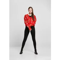 Women's cardigan Urban Classics short oversized christmas- large sizes