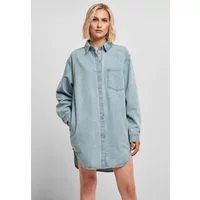 Oversized jeans shirt dress for women Urban Classics