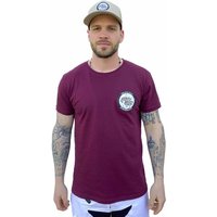 Velo Store - UK T-shirt Pride Racing Cool Patch Burgundy | Extra 10% off with Subscription, Postage £16.79 to UK Fedex.