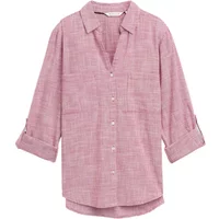 Bluse mit Brusttaschen für Frauen Tom Tailor