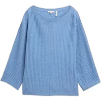 Pull strukturierter, lockerer Damenpullover Tom Tailor