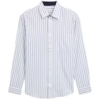 Striped Long Sleeve Shirt with Chest Pocket Tom Tailor