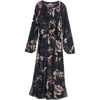 Maxi Kleid mit langen Ärmeln für Damen Tom Tailor