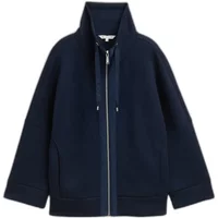 Frauen Zip-Sweatshirt aus Scuba-Stoff Tom Tailor