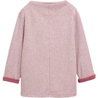 Pull Aspect Chiné Stehkragen Damen Tom Tailor
