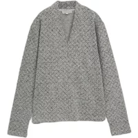 Strukturierter Sweatshirt aus Bouclégarn für Damen Tom Tailor