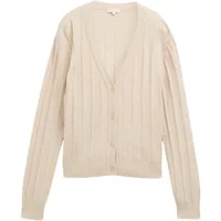 Women's ribbed cardigan Tom Tailor