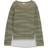 Textured Mesh Pull Woman Tom Tailor