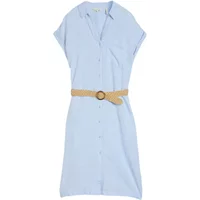 Kleid mit Gürtel Damen Tom Tailor