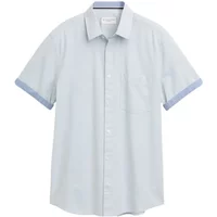 Cotton Shirt with Chest Pocket Tom Tailor