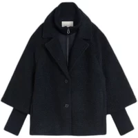 Doppelschichtige Wickeljacke mit Reverskragen für Damen Tom Tailor