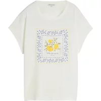 T-Shirt mit Schlitzen für Damen Tom Tailor