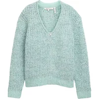 Damen Cardigan mit melierten Effekt Tom Tailor Denim